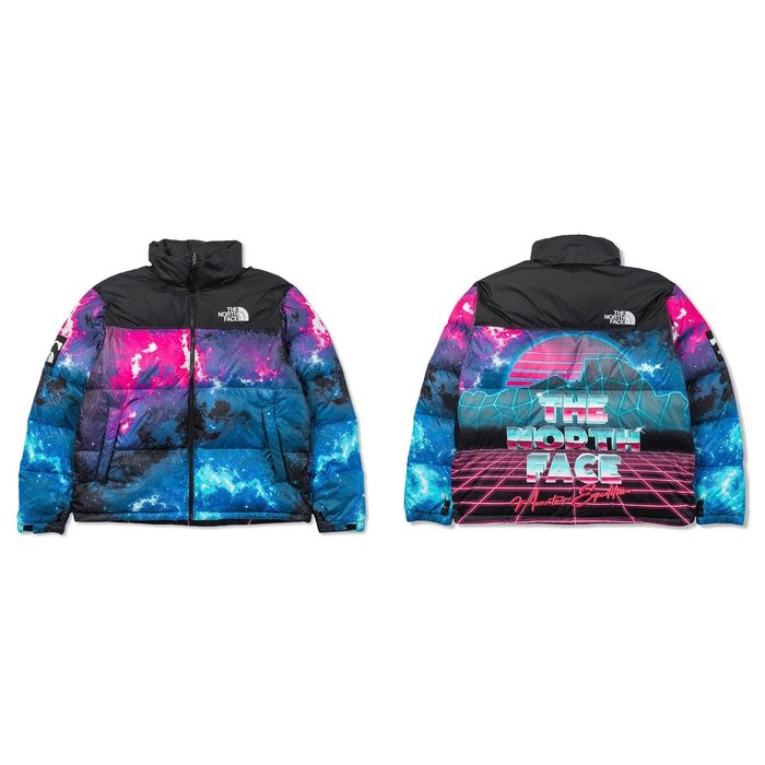 INVINCIBLE x The North Face PRINTED NUPTSE JACKET | 蝦皮購物