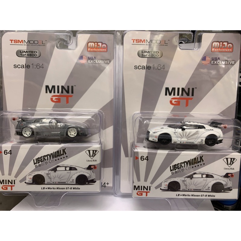 天星王號=Mini GT #64 1:64 Liberty Walk LB Works Nissan GT-R R35