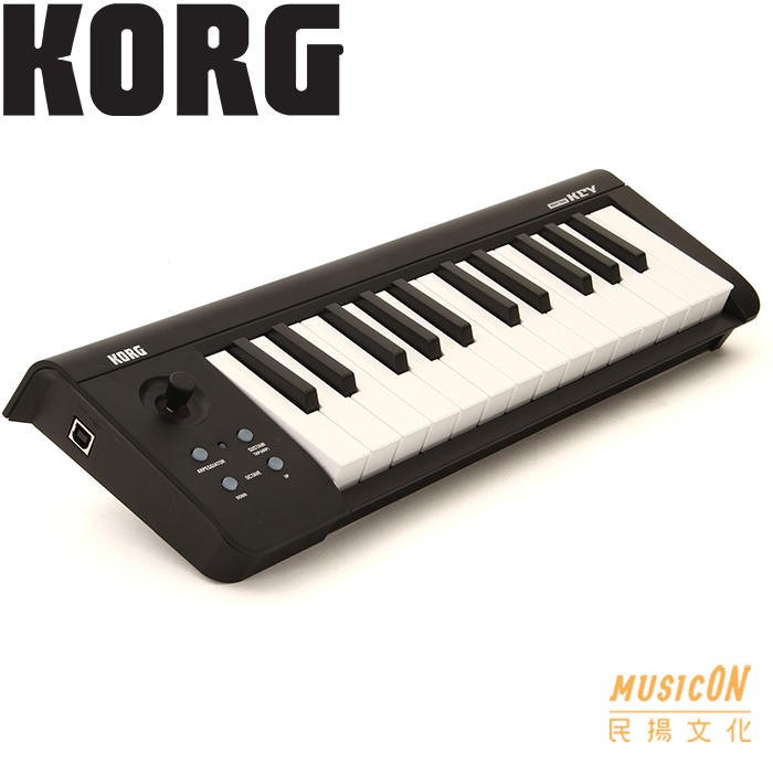 民揚樂器】MIDI 鍵盤控制器KORG microkey 25鍵主控鍵盤micro key