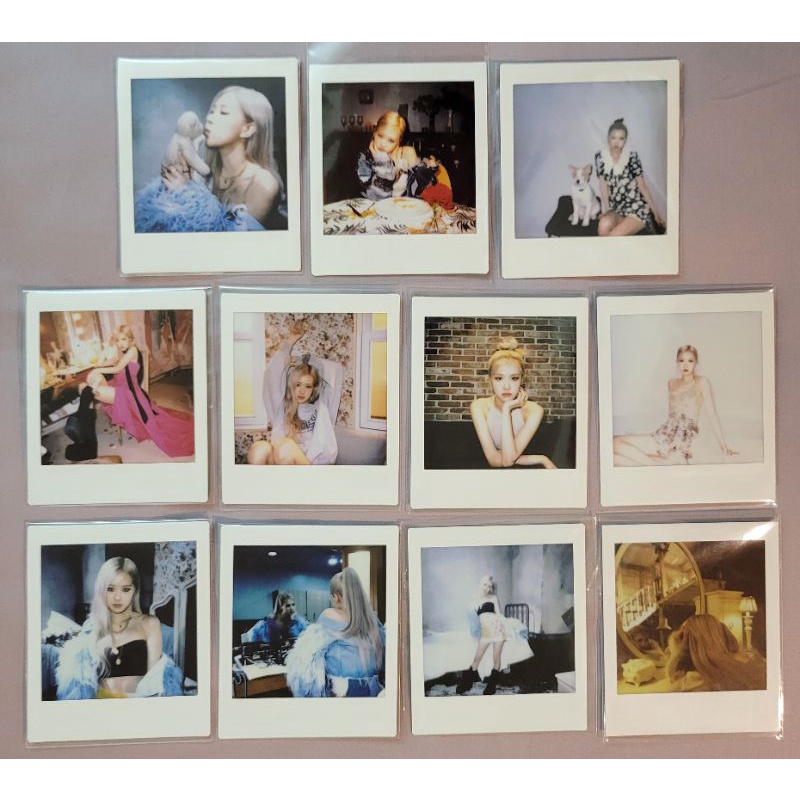 現貨 ROSÉ -R- PHOTOBOOK 拍立得 預售禮 寫真書 Blackpink Rose rolo 第一批 首批 | 蝦皮購物