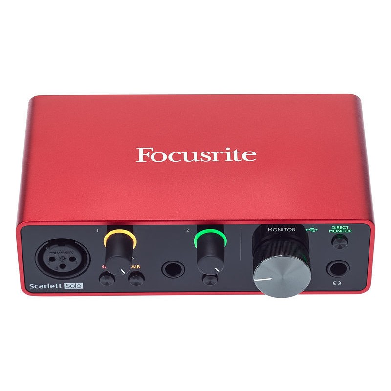 鄉民倉庫】Focusrite Scarlett Solo 3rd Gen 第三代錄音介面支援USB-C