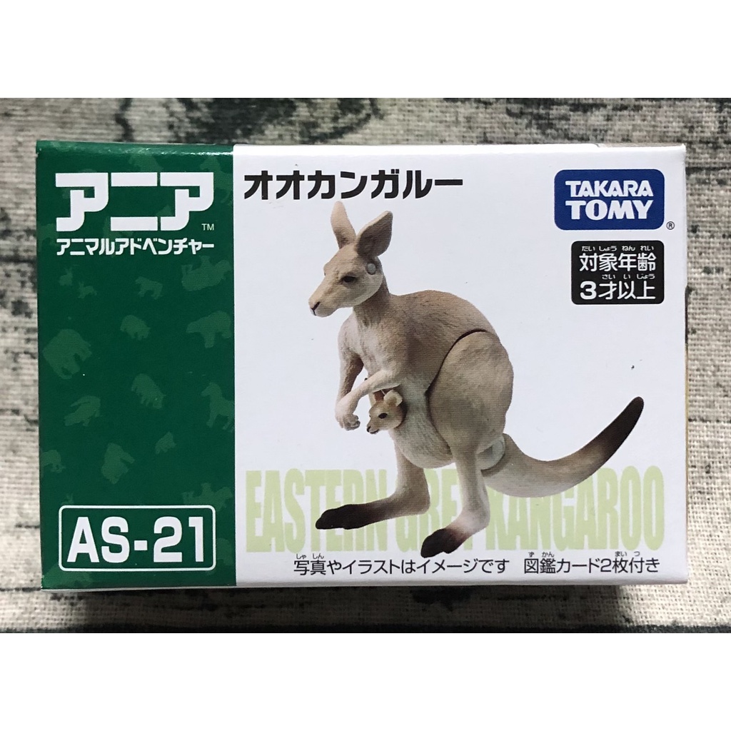 《GTS》純日貨ANIA TAKARA TOMY 多美動物園 AS-21 袋鼠 179702 | 蝦皮購物