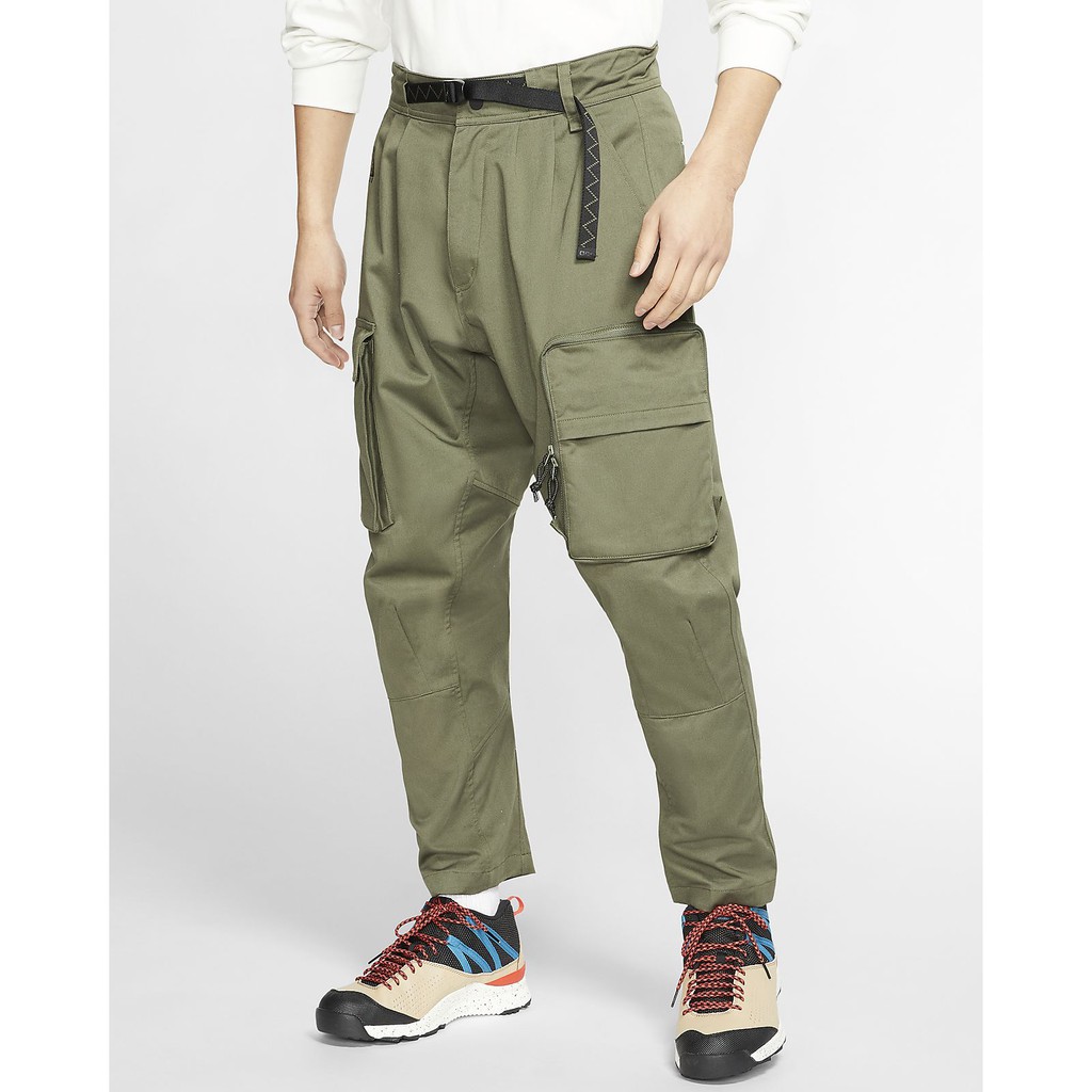 Nike Nrg Acg Woven Cargo Pants 工作褲軍綠CD7646-325 | 蝦皮購物