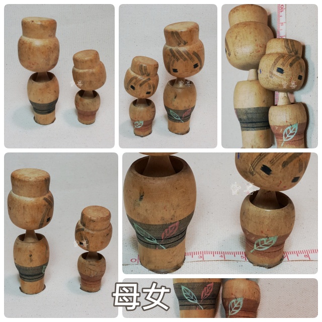 日本收藏品｜小芥子｜木牌子｜木形子｜こけし｜dentō-kokeshi｜木製
