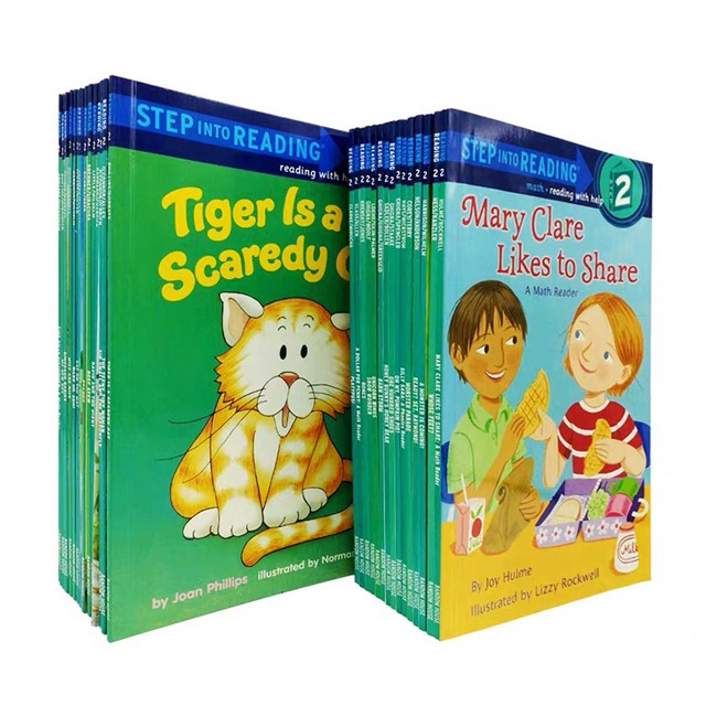 [點讀]Step Into Reading 蘭登第2階全套30冊 美國孩子必讀的分級讀物_支援毛毛蟲點讀筆 蝦皮購物