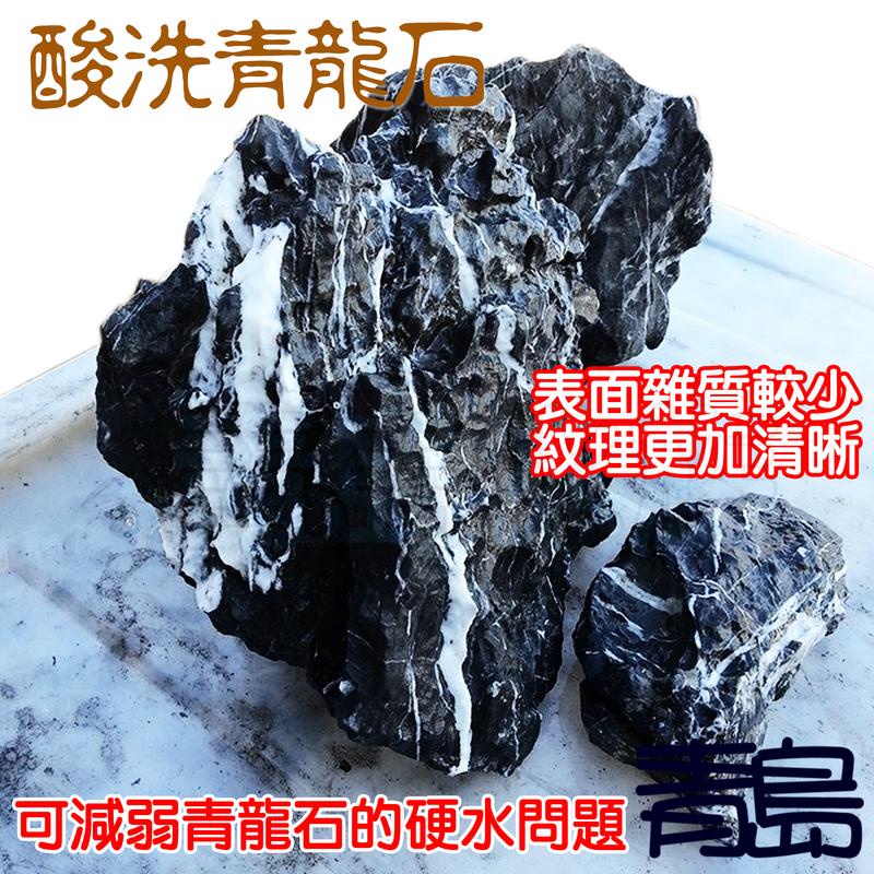 特級酸洗白紋青龍石1k【新莊/五股/青島水族】店長嚴選= 紋理更