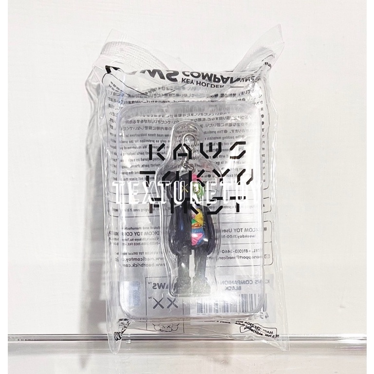 現貨]KAWS Tokyo First KEYHOLDER COMPANION 東京展覽限定半剖黑色鑰匙