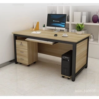 促銷/熱賣💥職員辦公桌單人電腦桌簡易辦公室桌子簡約現代傢寫字桌子桌椅組閤
