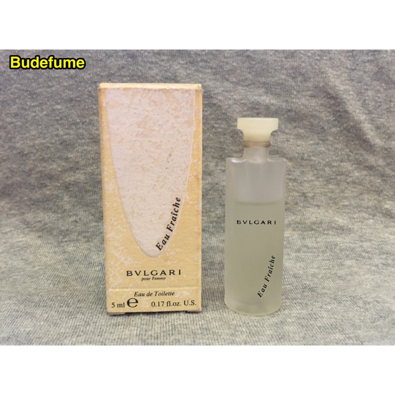 內容物不滿》寶格麗Eau Fraiche 女性淡香水小香迷你瓶5ml | 蝦皮購物