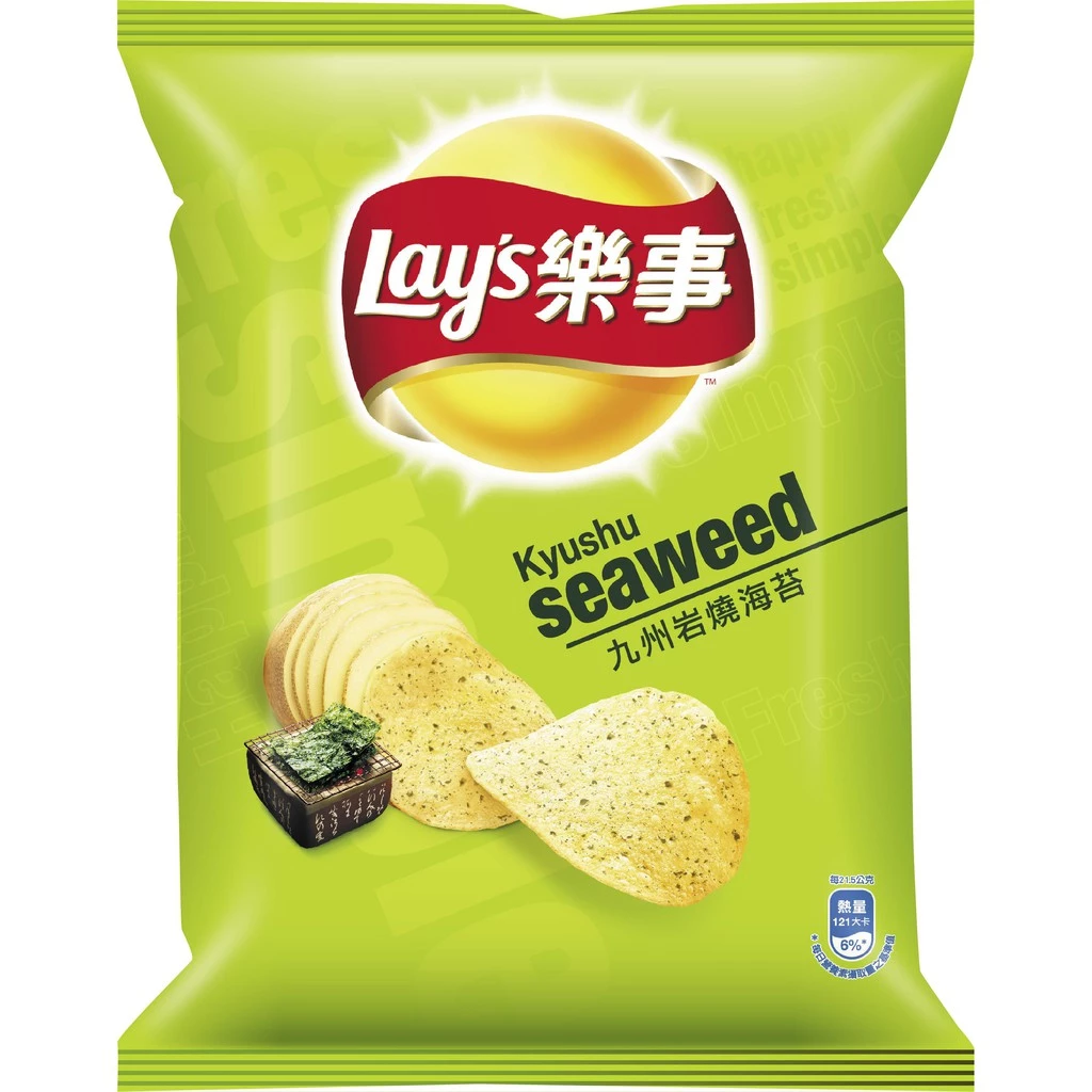 Lay's Kyushu Roasted Seaweed