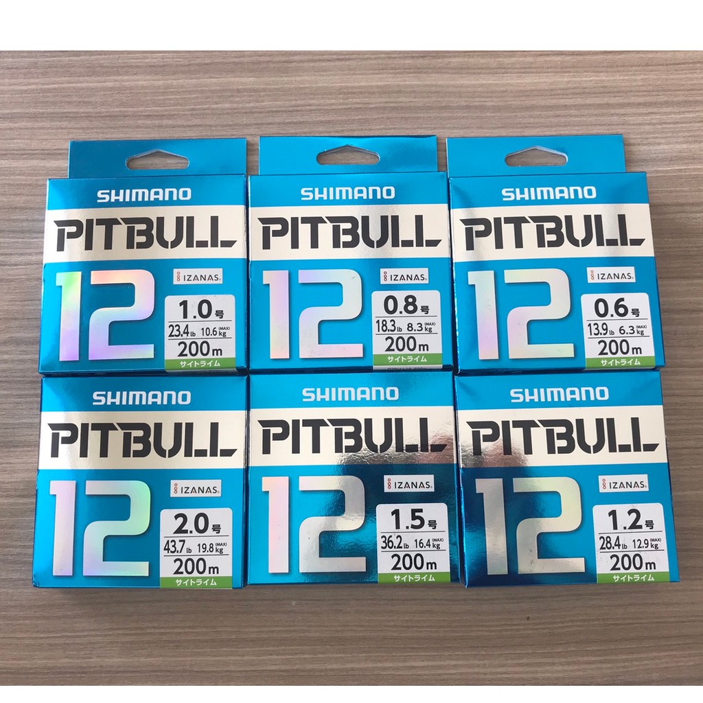 🔥【台南平昇釣具】🔥 SHIMANO PITBULL PL-M62R 200m 釣魚線PE線全新