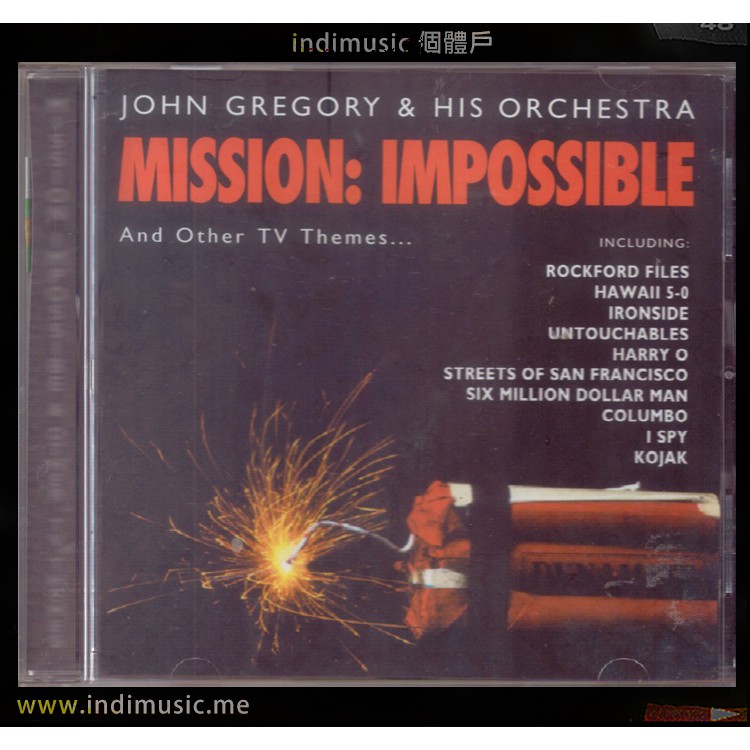 John Gregory & His Orchestra ‎– Mission: Impossible 虎膽妙算 原聲帶