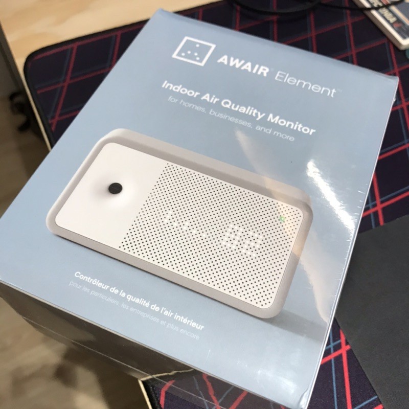 Awair Element 智能室內空氣品質監測器/支援 Google Assistant Alexa | 蝦皮購物