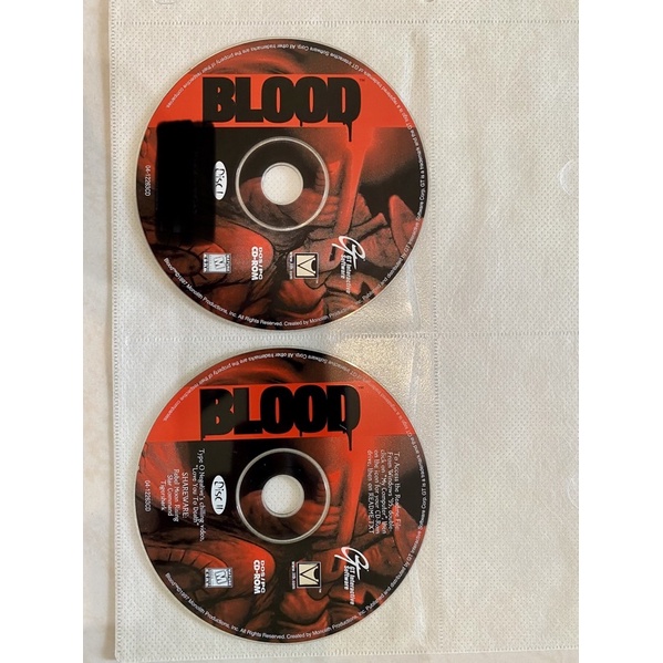 PC BLOOD 實體光碟 | 蝦皮購物