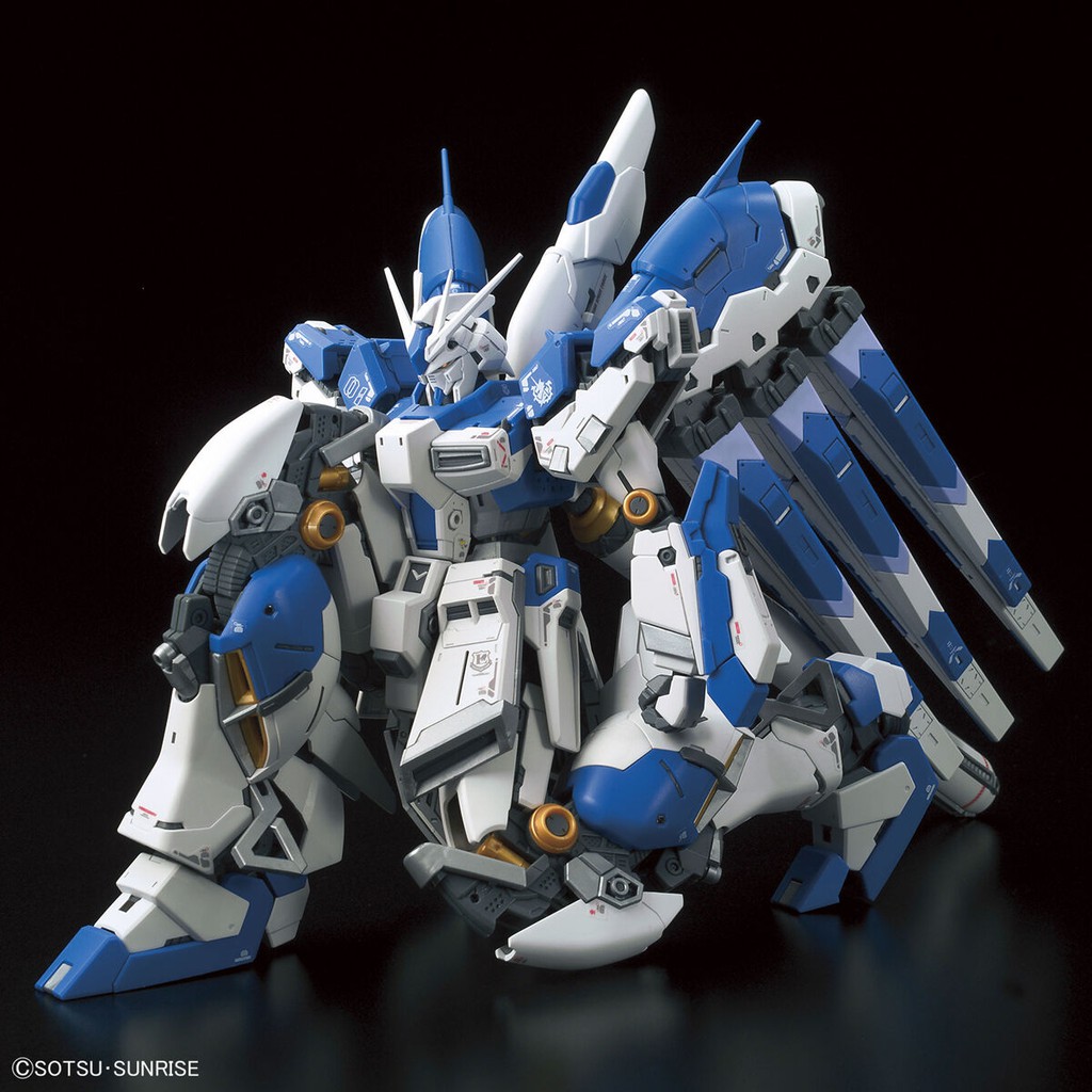 鋼不辣商舖萬代RG #36 1/144 Hi-Nu鋼彈海牛逆襲的夏亞RX-93-V2 組裝