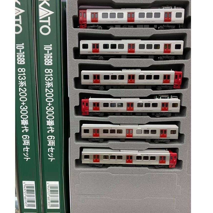 競売 KATO 6両セット 200+300番代 813系 10-1689 限定品 鉄道模型 