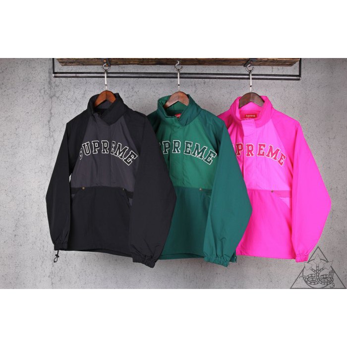 HYDRA】Supreme Court Half Zip Pullover 半開襟風衣罩衫電繡【SUP250