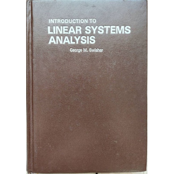 Introduction to linear systems analysis the fast fourier 
