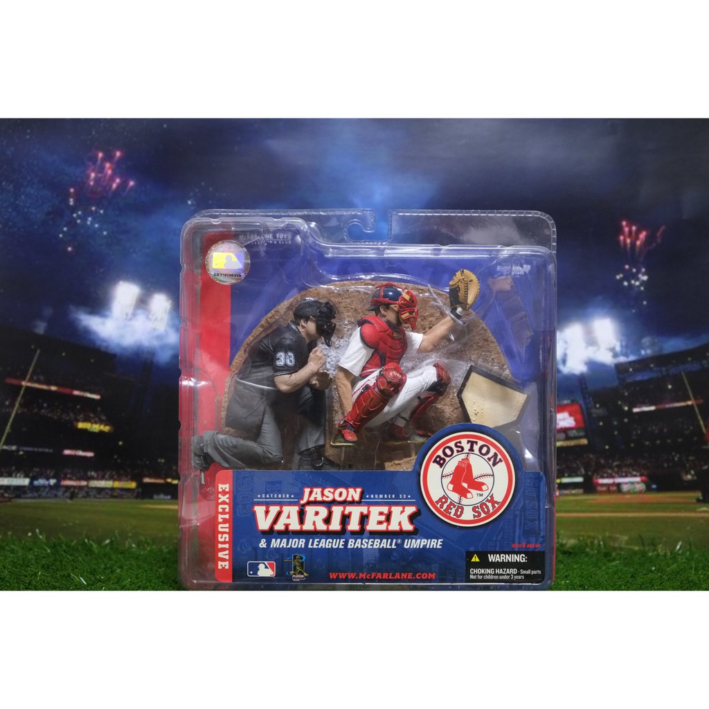 McFarlane MLB BOS Jason Varitek & Umpire 裁判組俱樂部限定版| 蝦皮購物