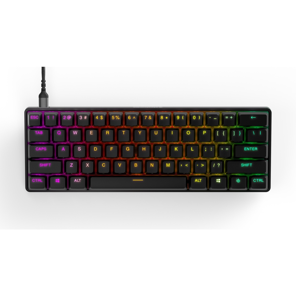 SteelSeries賽睿 Apex Pro Mini 機械式鍵盤 有線/無線/磁力軸/英文/RGB/原價屋