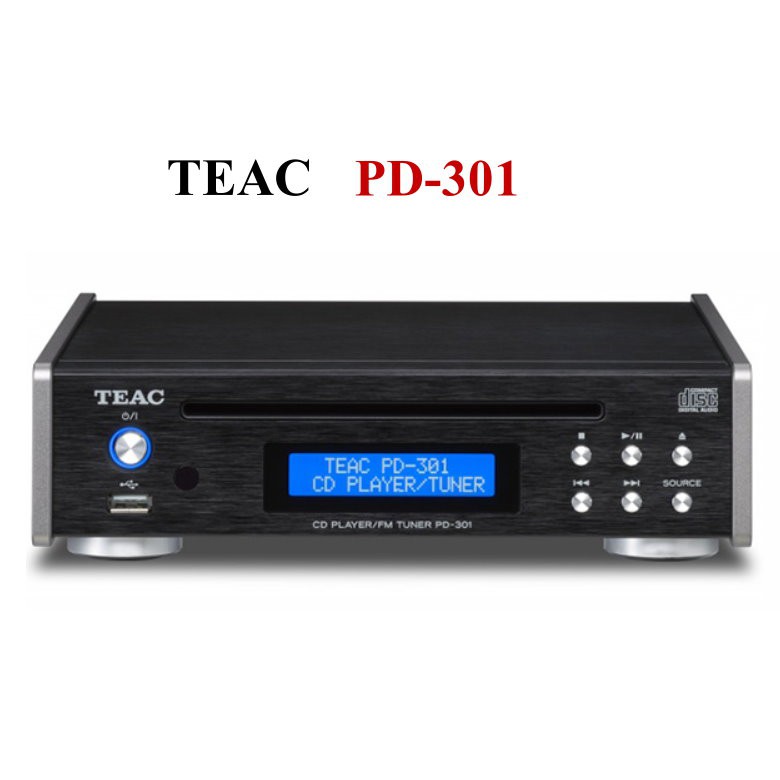 刷卡0利率分期~TEAC PD-301-X CD播放器.內建FM Tuner及配備USB插孔 (勝旗電器貿易有限公司貨)