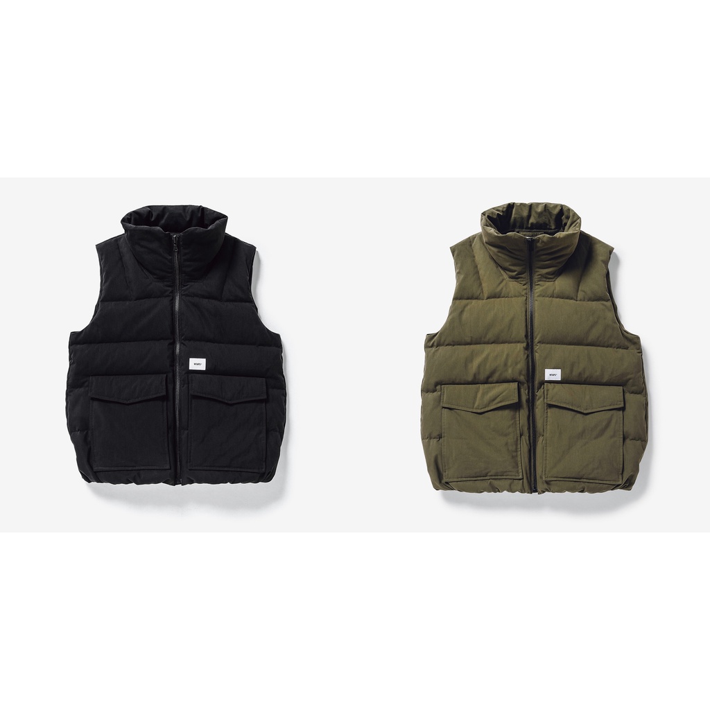 L 20AW WTAPS PEDDLER /VEST / NYCO.TWILL - ダウンベスト