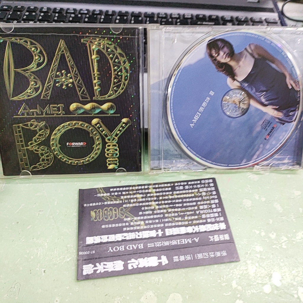 張惠妹A-MEI II Bad Boy 專輯側標| 蝦皮購物