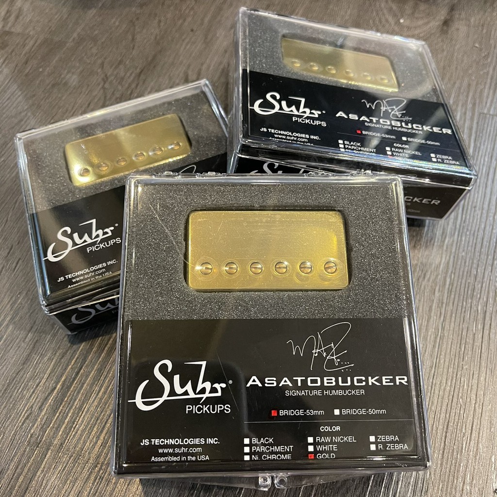 SUHR ASATOBUCKER Bridge Mateus Asato 53mm 拾音器公司貨【宛伶樂器