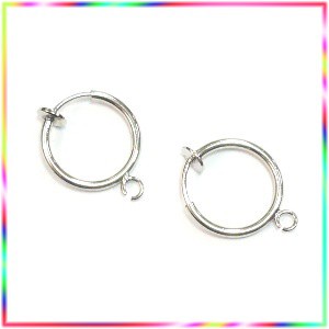 PD351耳環-彈簧耳夾(每包1對/15mm) DIY流行飾品★材料館★>小五金飾品配件>DIY耳環 | 蝦皮購物