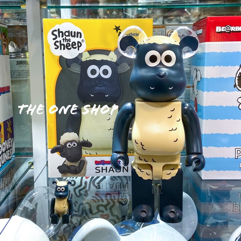 TheOneShop BE@RBRICK SHAUN 笑笑羊庫柏力克熊BEARBRICK 400% 100