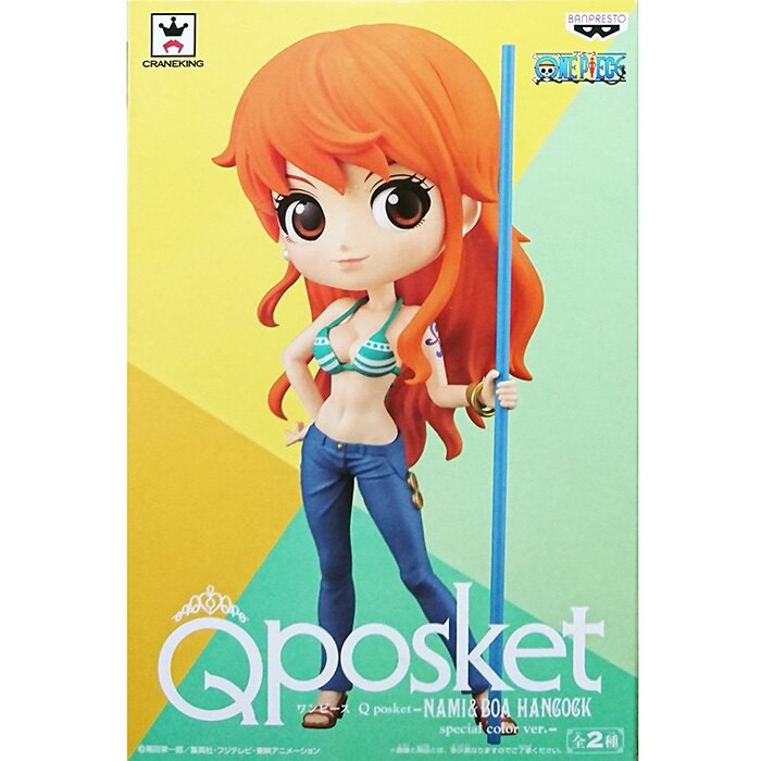 現貨 BANPRESTO 眼鏡廠 代理版 景品 海賊王 Q POSKET 娜美