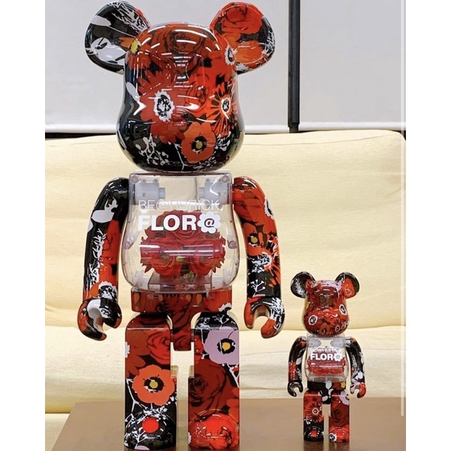 收訂預購）全新未拆正品BE@RBRICK BEARBRICK 400%＋100% 庫柏力克熊