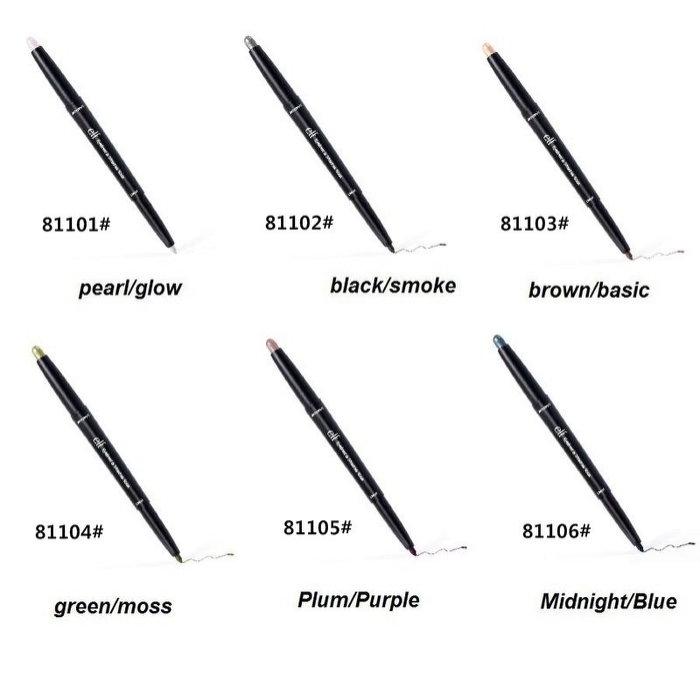 【愛來客 】美國直送elf Eyeliner & Shadow Stick雙頭眼線筆+眼影棒 6色可選 蝦皮購物