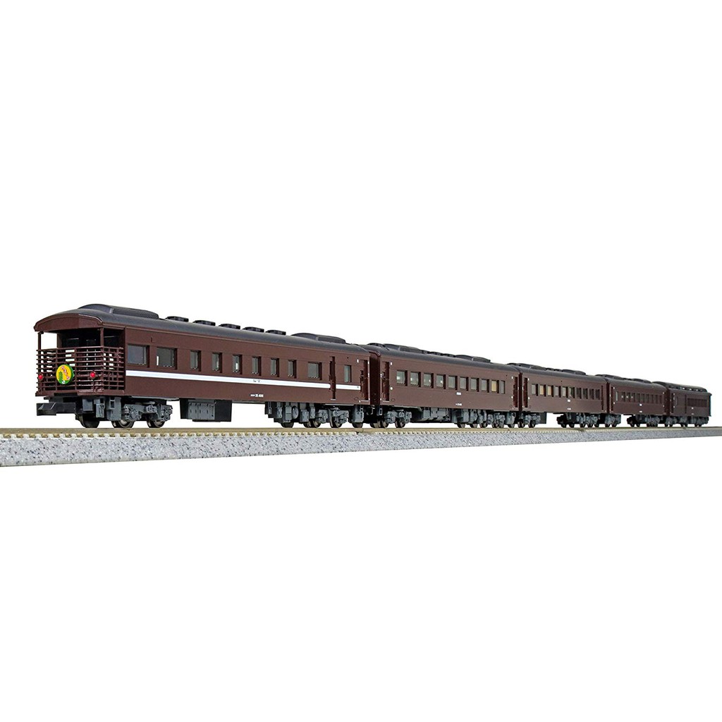 業】現貨KATO 10-1500 35系4000番台<SL「やまぐち」号> 5両車廂