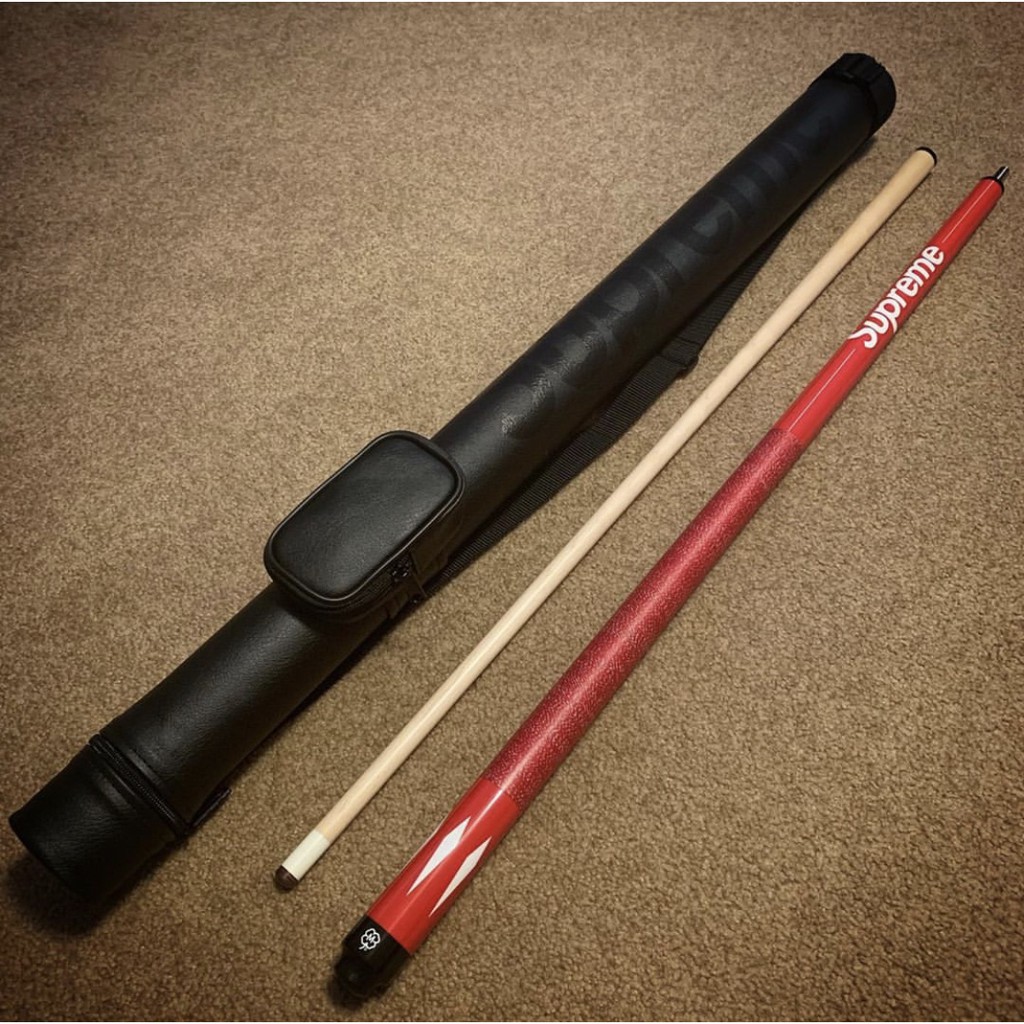 全新限量19SS聯名Supreme McDermott Pool Cue Red 撞球桿| 蝦皮購物