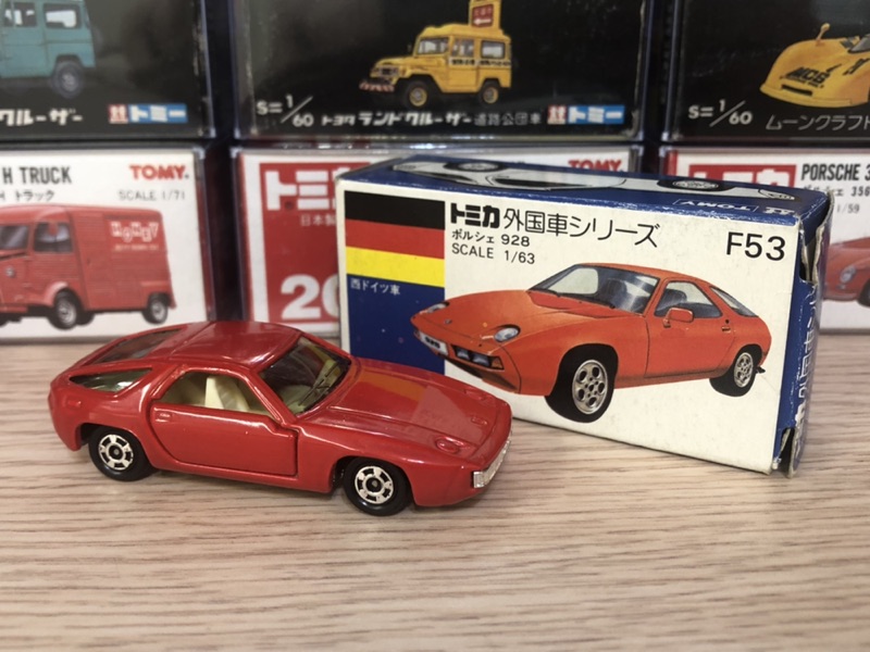 Tomica 日本製藍盒no.F53 PORSCHE 928 保時捷絕版全新| 蝦皮購物