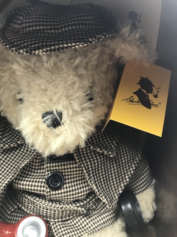 英國現貨Harrods百貨公司限量商品福爾摩斯熊Sherlock Holmes Teddy