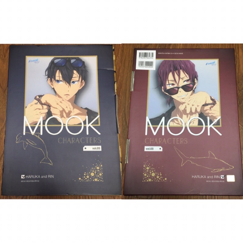 8/7補貨現貨日版Free!男子游泳部Characters Mook 手鏈七瀨遙松岡