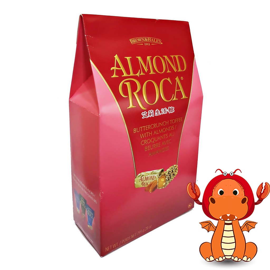almond roca 樂家杏仁糖 美國原裝進口 杏仁巧克力 迷你巧克力 好市多巧克力 巧克力杏仁 唯龍購物 | 蝦皮購物