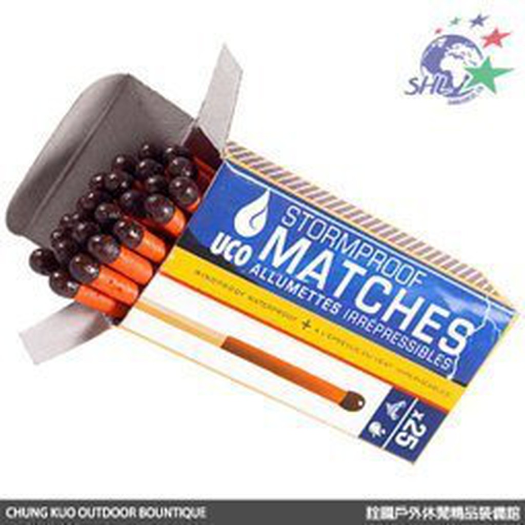 UCO 防風防水火柴 UCO Stormproof Matches ( UCO MTSMBULK ) 【詮國】 蝦皮購物