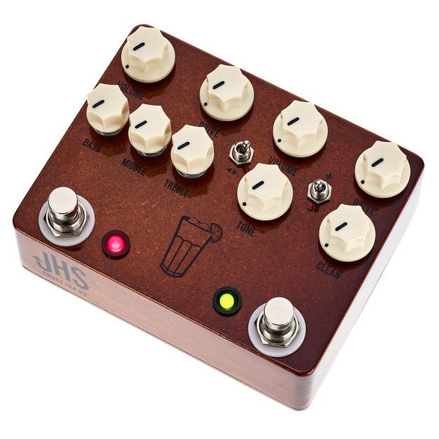 免運】JHS Sweet Tea V3 Overdrive/ Distortion 手工效果器送短導唐尼