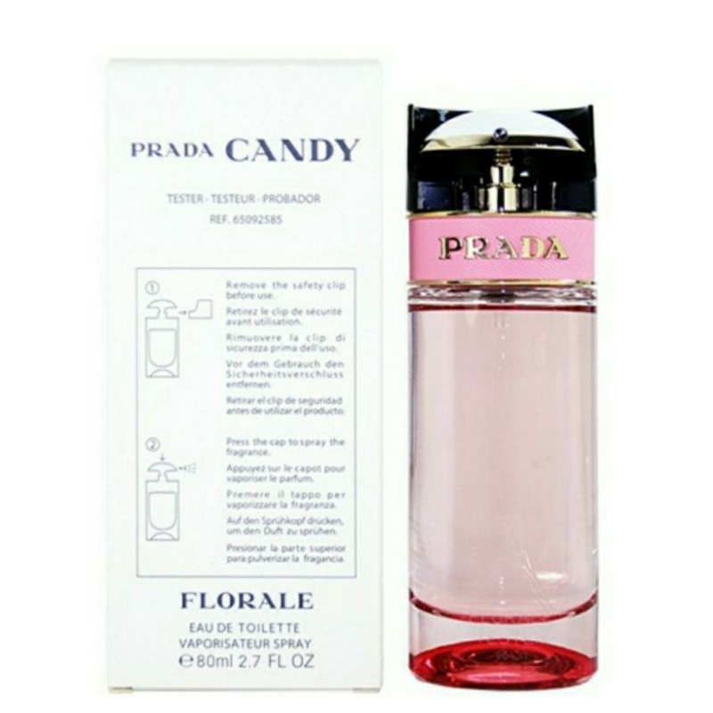 PRADA CANDY FLORALE 花花小姐香水女性淡香水tester 80ml/1瓶-新品正貨