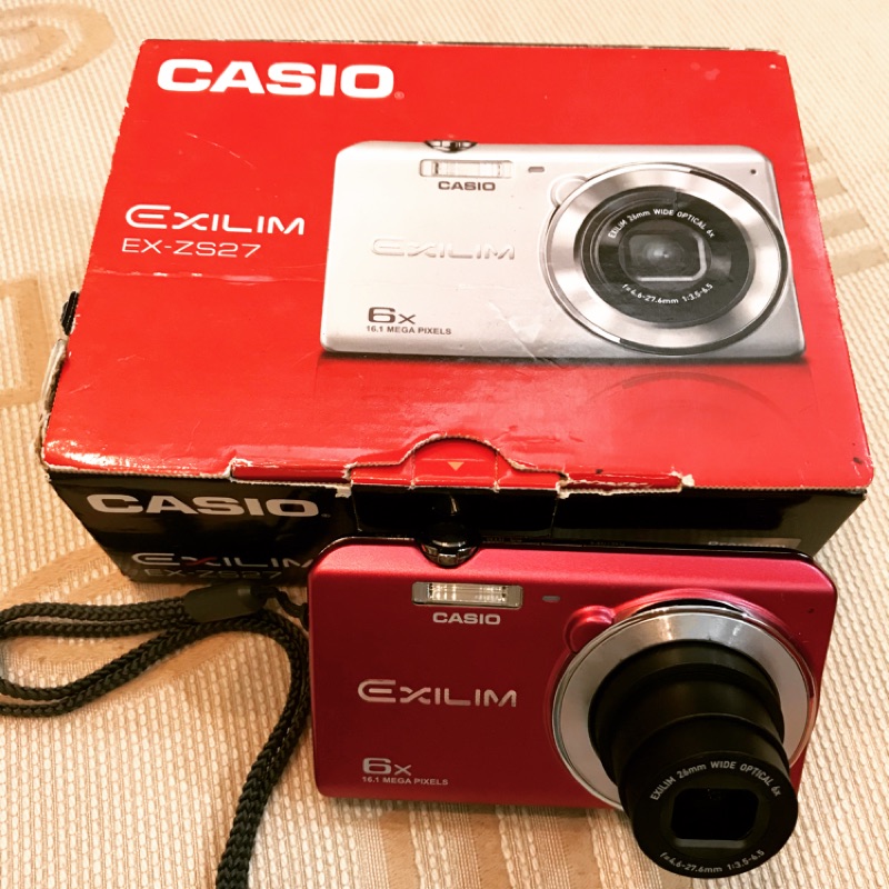 CASIO EXILIM EX-ZS27 1600萬畫素| 蝦皮購物