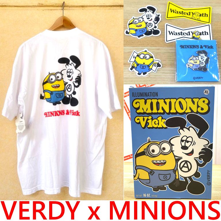 オンラインストア取寄 Wasted Youth x MINIONS T-SHIRT - トップス