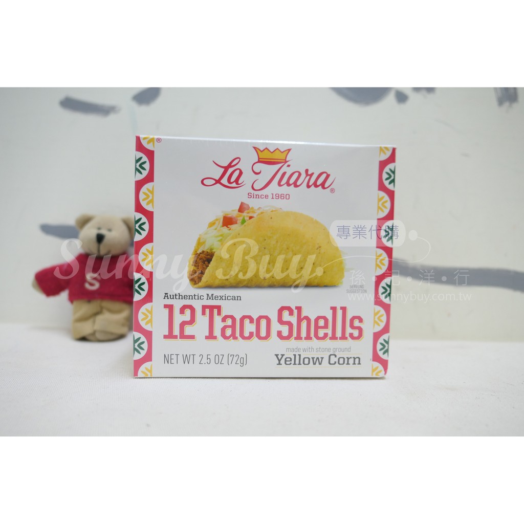 【Sunny Buy】 現貨 La Tiara Taco Shells 塔可脆餅 玉米餅 12入 蝦皮購物