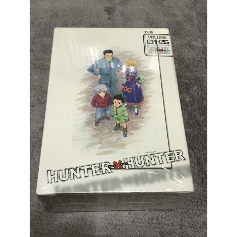 正版DVD 舊版獵人Hunter x Hunter BOX 盒裝版原裝封膜美品| 蝦皮購物