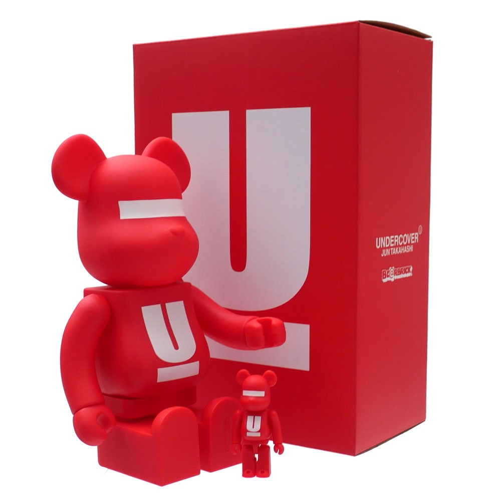 BE@RBRICK UNDERCOVER LOGO 100％ & 400%-