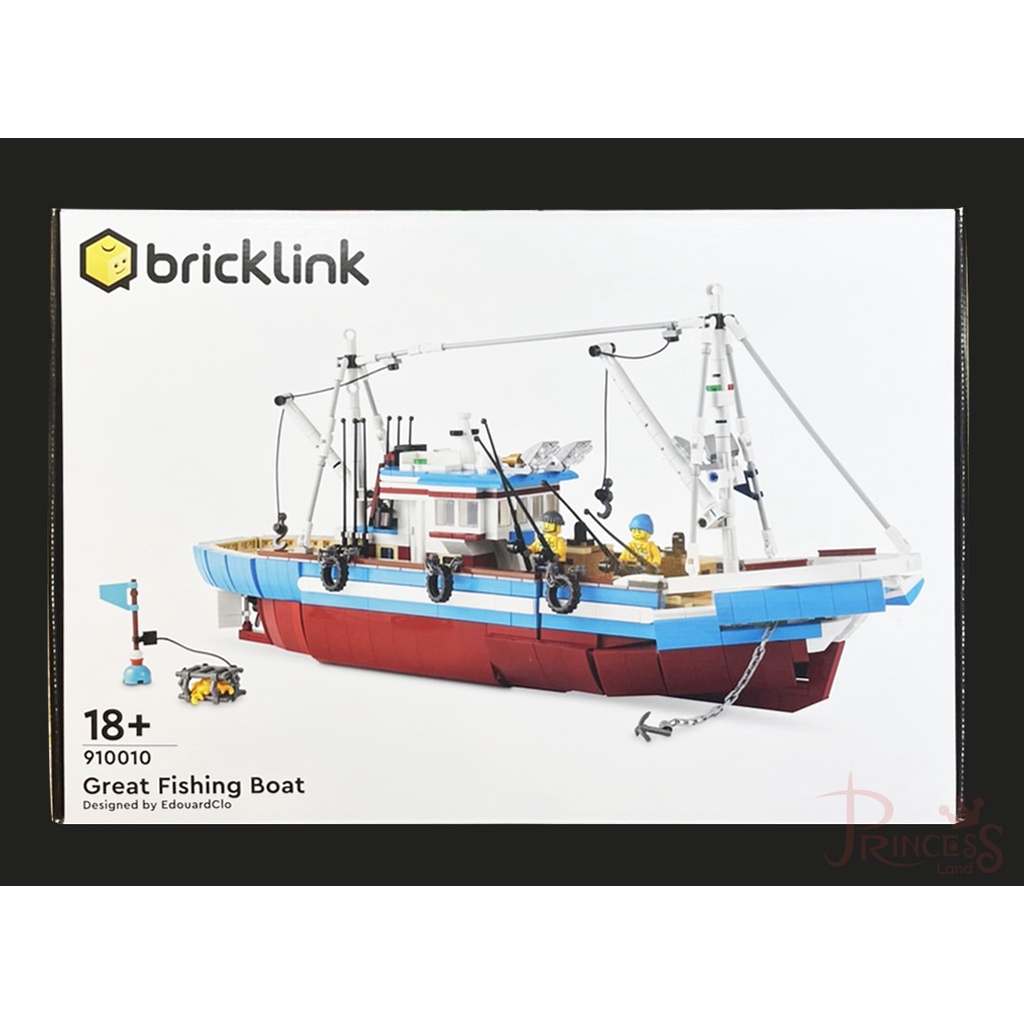 公主樂糕殿LEGO 樂高Great Fishing Boat 大漁船漁船船910010 (品項完美