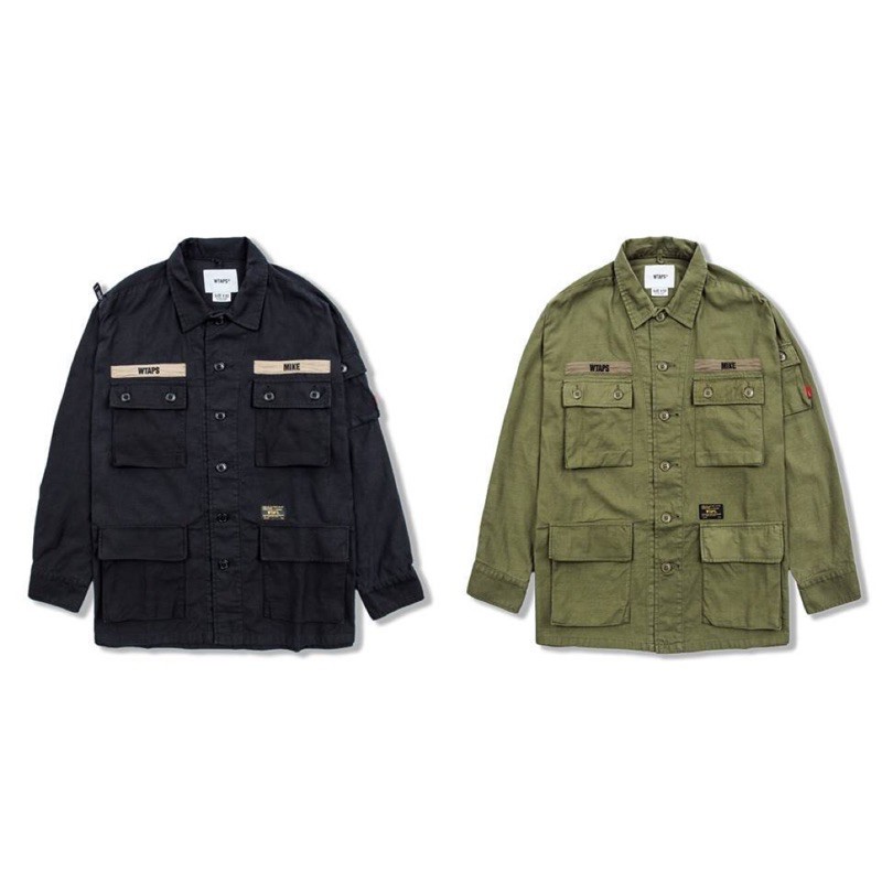 【希少】WTAPS JUNGLE LS Jacket 01 17AW1回位のみ着用の極美品