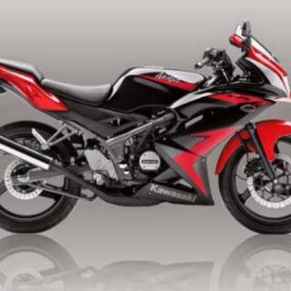 Hitam MERAH Striping kawasaki ninja rr 清單身體標準 2014 紅黑貼紙質量 | 蝦皮購物